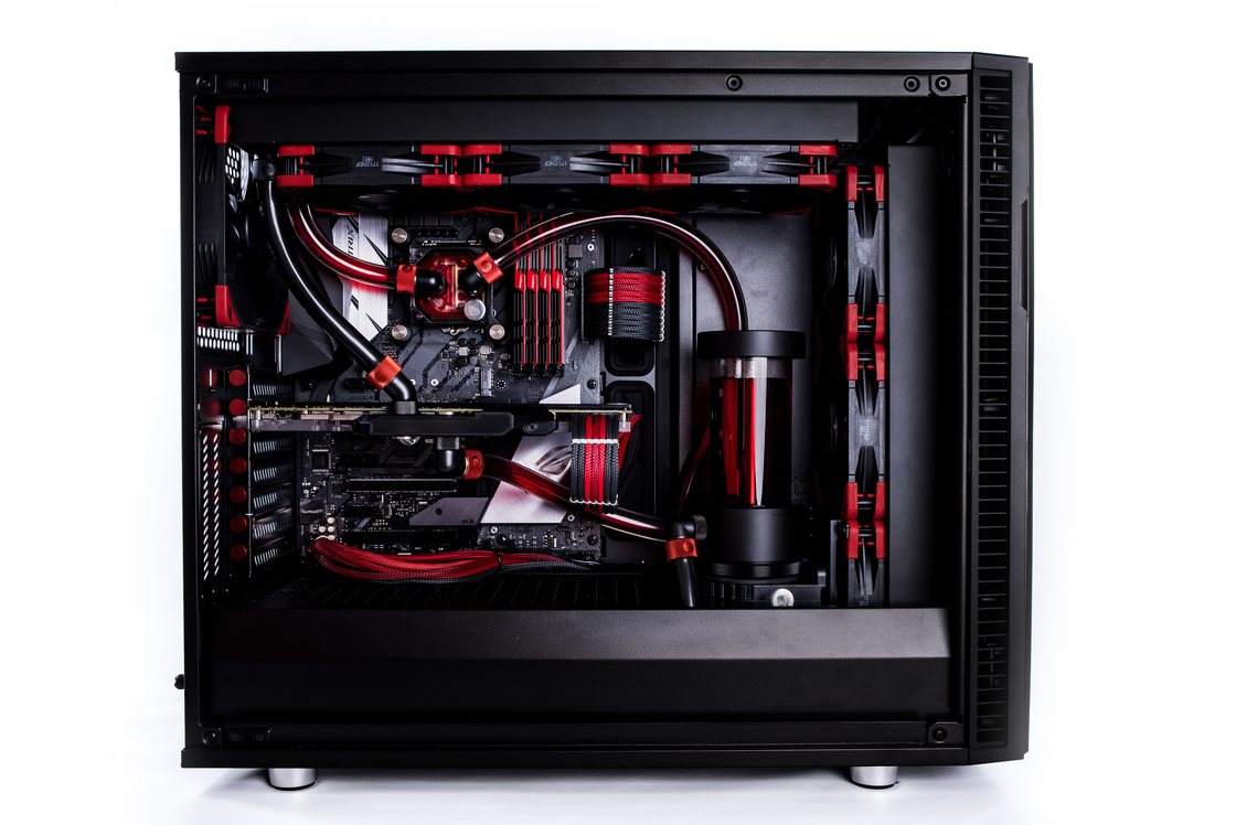 gaming rgb hardline watercooling